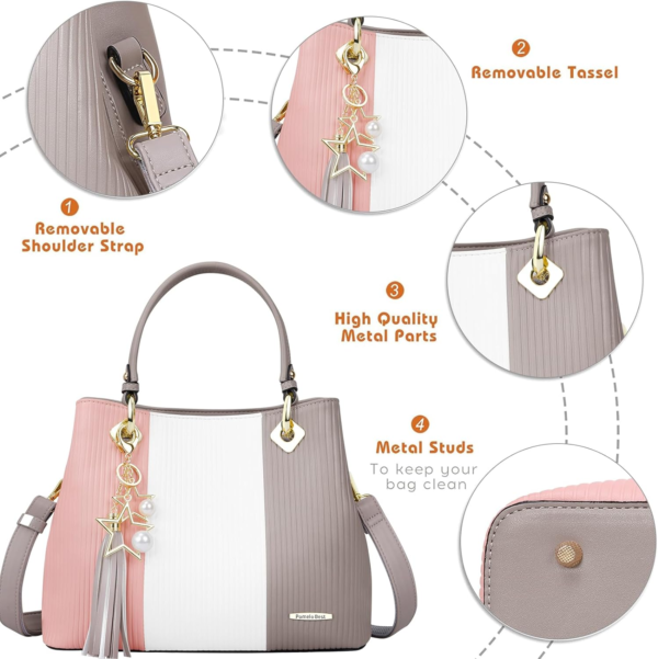 Handbags for Ladies with Multiple Interior Pockets - Image 2