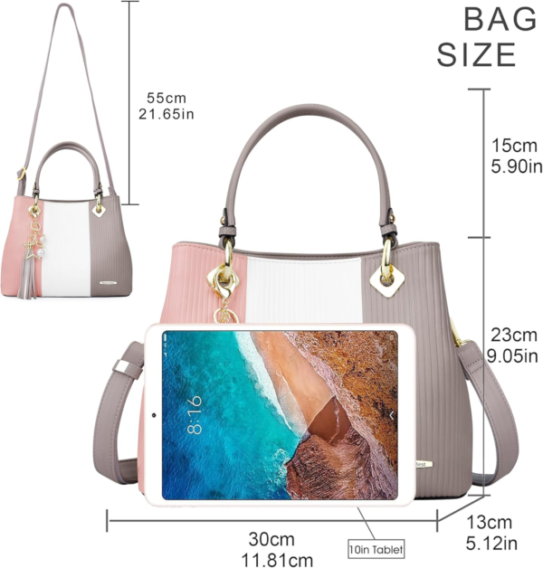 Handbags for Ladies with Multiple Interior Pockets - Image 5